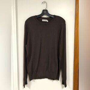 Calvin Klein Men's Medium Sweatshirt Color Brown